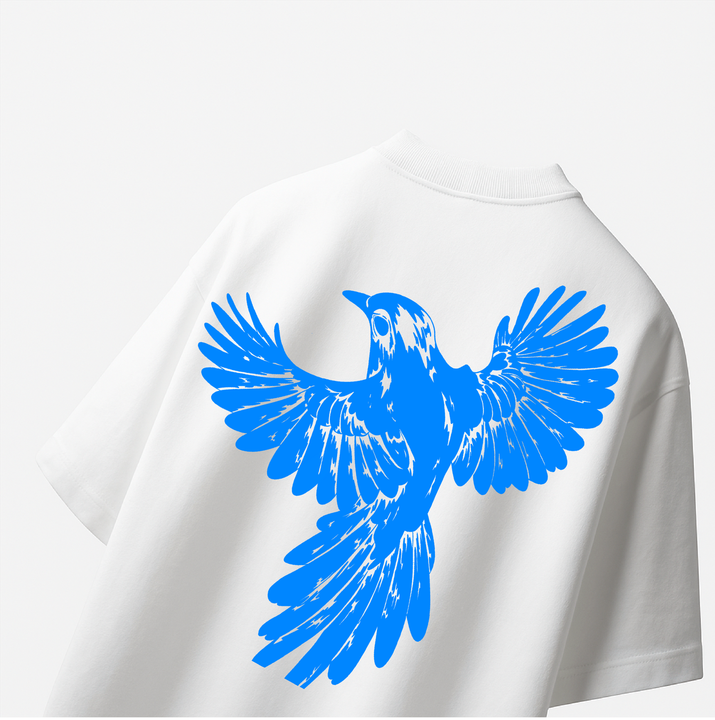 WHITE RISE ABOVE T-SHIRT