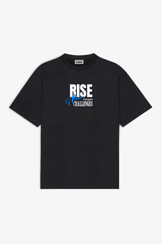 BLACK RISE ABOVE T-SHIRT