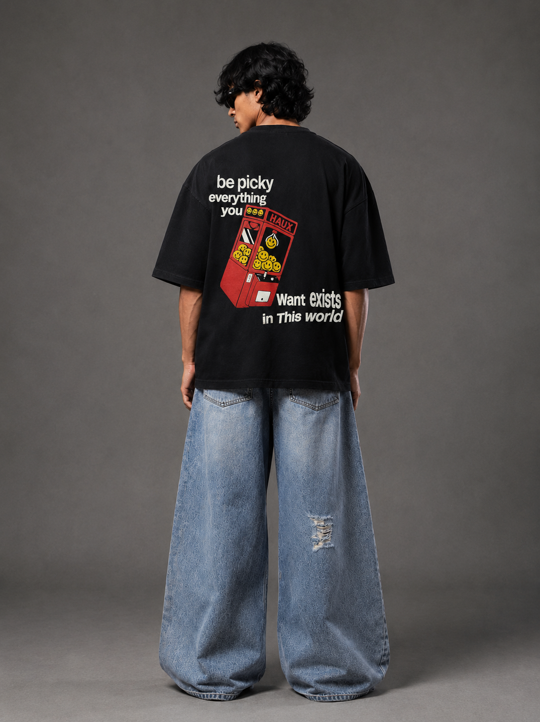 Back of t-shirt
