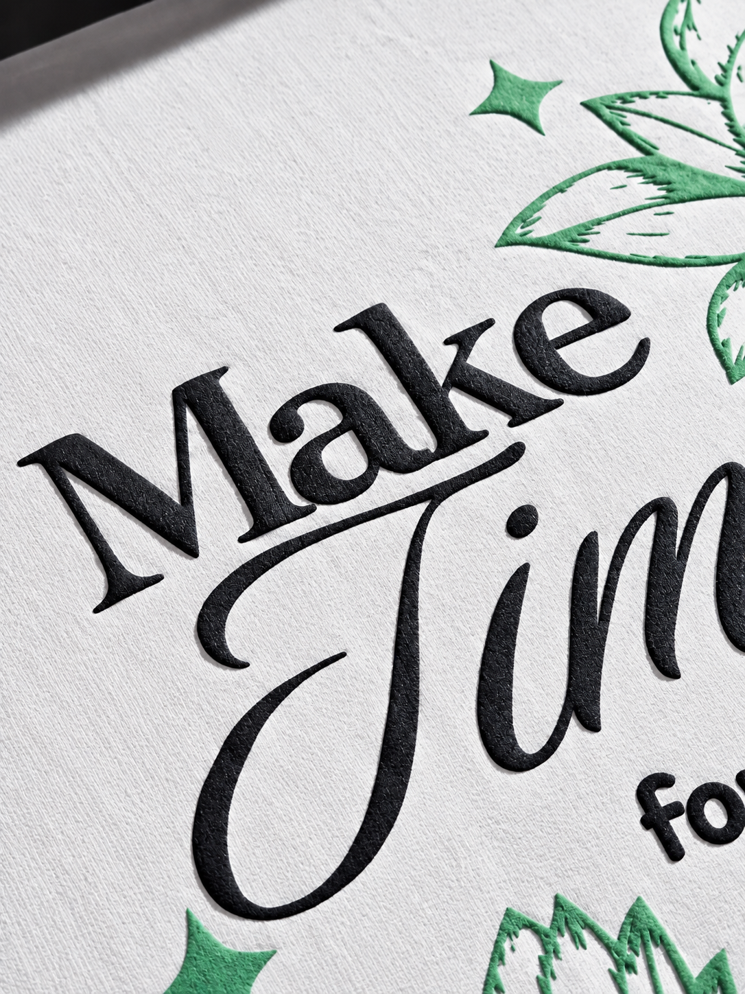 MAKE TIME T-SHIRT