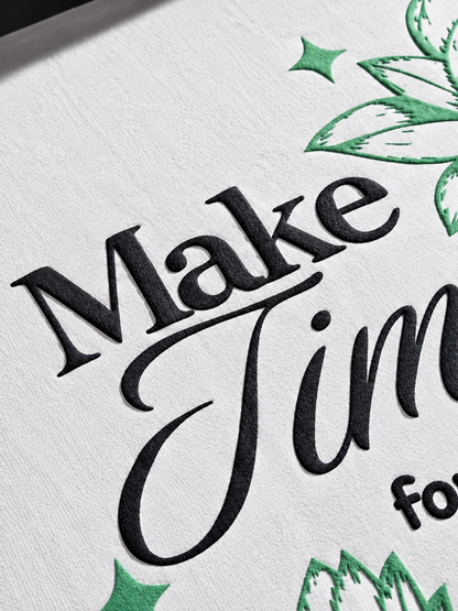 MAKE TIME T-SHIRT