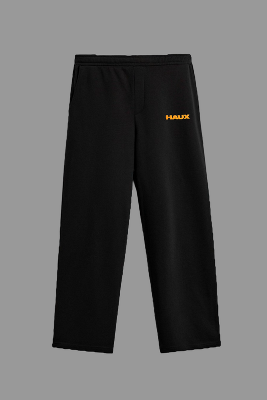 BLACK ORANGE COTTON PANTS