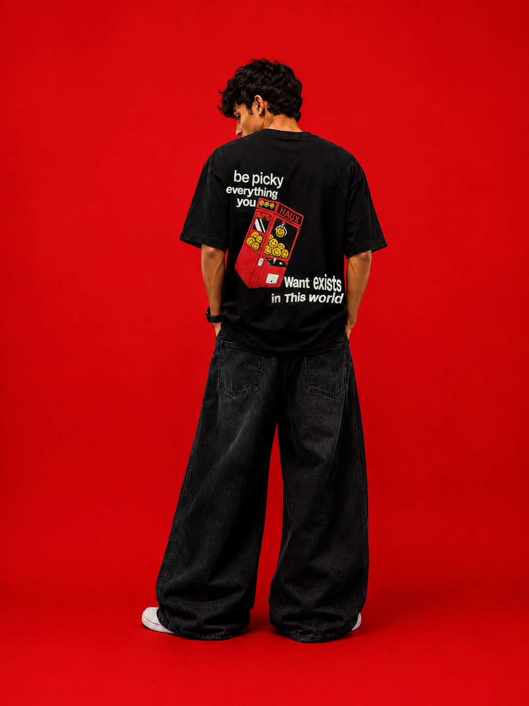 Back of t-shirt